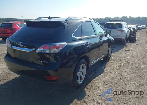 2013 Lexus Rx 350 из США, поврежденный, VIN 2T2BK1BAXDC176950